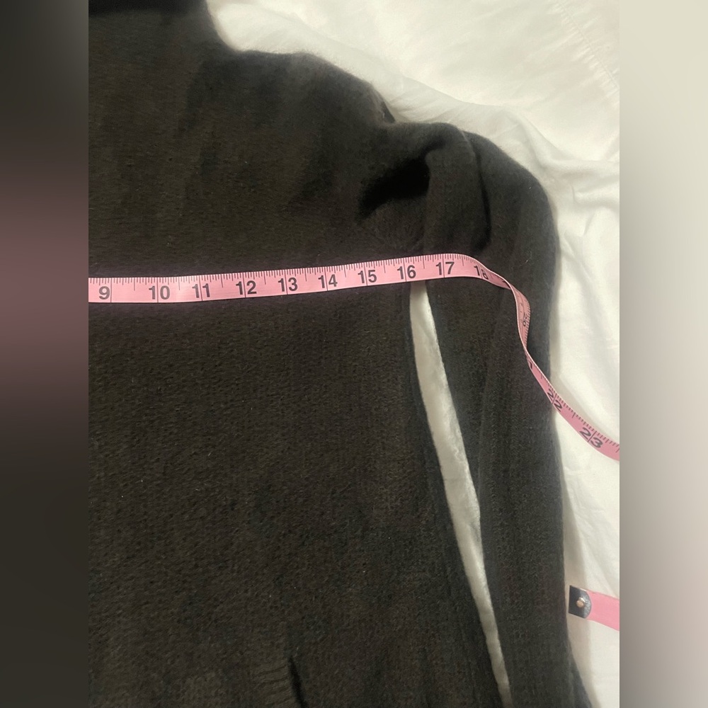 Tsesay Cashmere turtleneck with Pocket and drawstring waist Brown xs - Picture 7 of 16